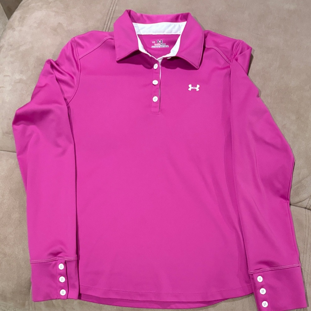 Under Armour, long sleeve golf jersey